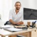 Monitor Arm Tisch