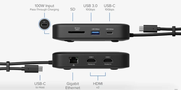 Dockingstation USB C