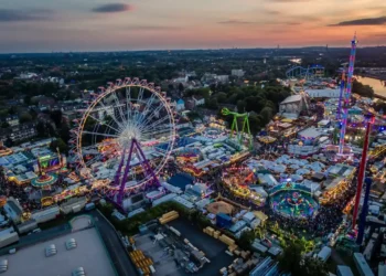 Kirmes in der Nähe