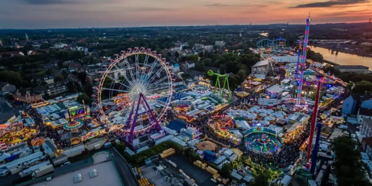 Kirmes in der Nähe