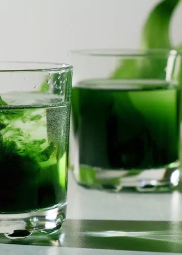 Flüssiges Chlorophyll